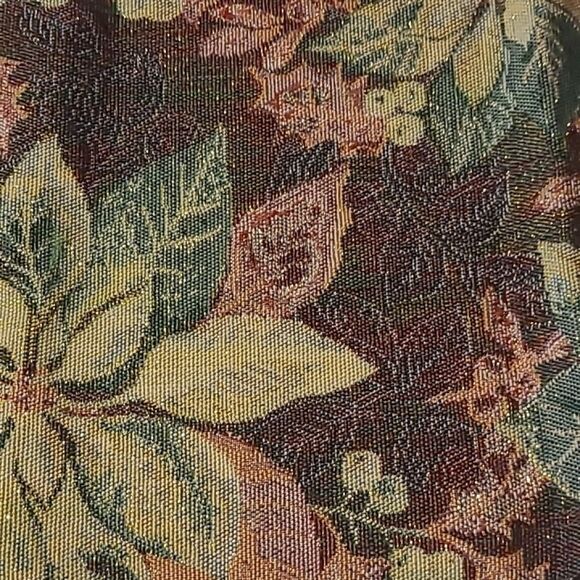 Festive Poinsettia Tapestry Table Runner - Picture 10 of 14